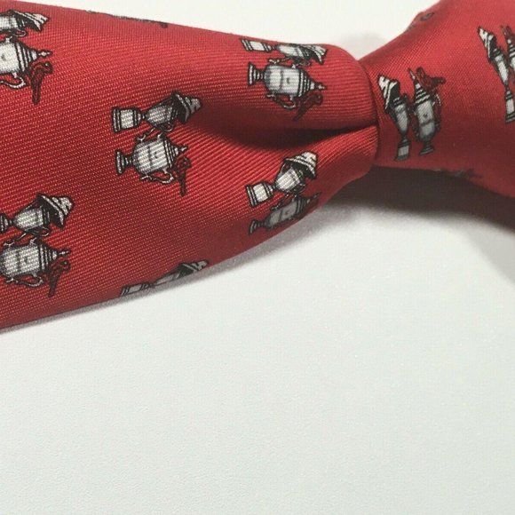 Vineyard Vines NEW Red US Open Champioships Tie